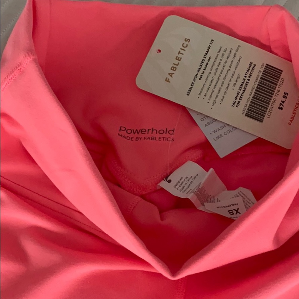 Kessler high-waisted Strappy leggings & sports bra